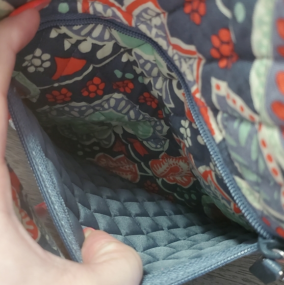 New Vera Bradley Floral Tote Shopper Handbag Purse - Picture 9 of 11